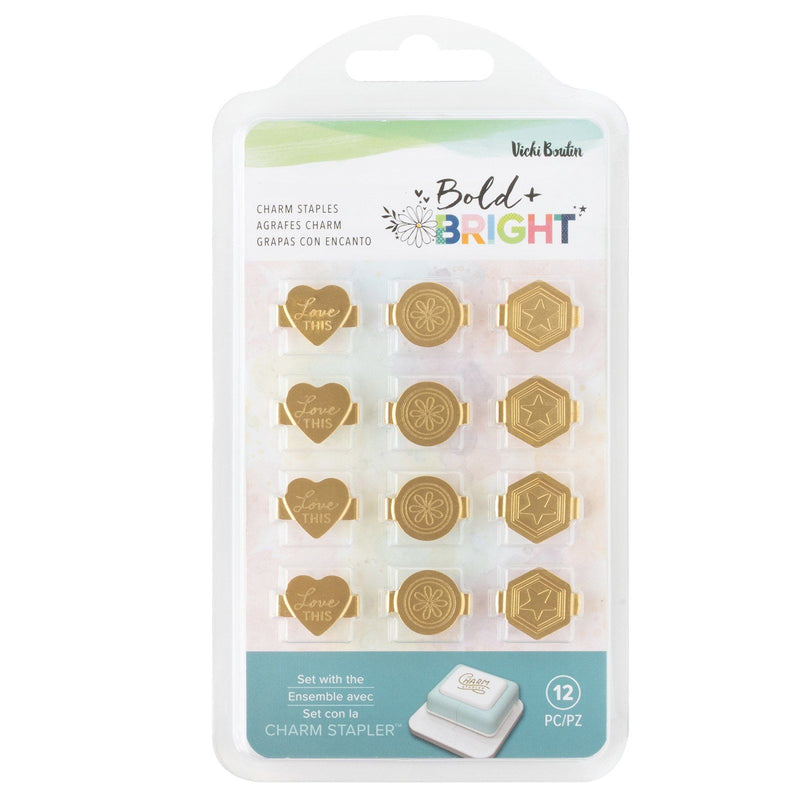 Afbeelding laden in galerijviewer, We r makers • charm staples bold bright 12pcs
