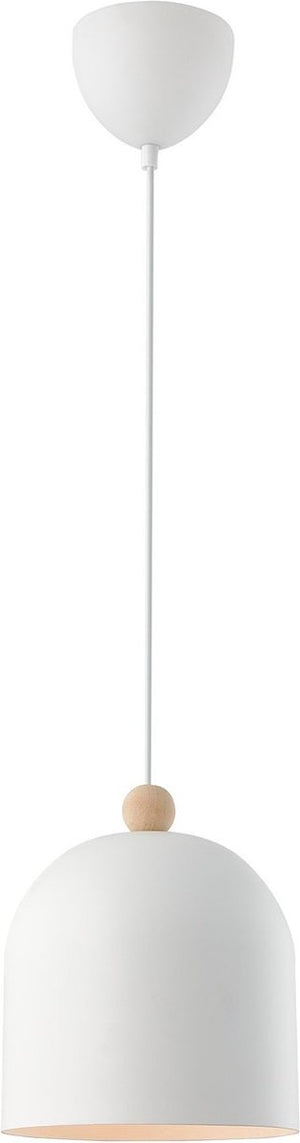 Nordlux gaston-hanglamp-e27-wit