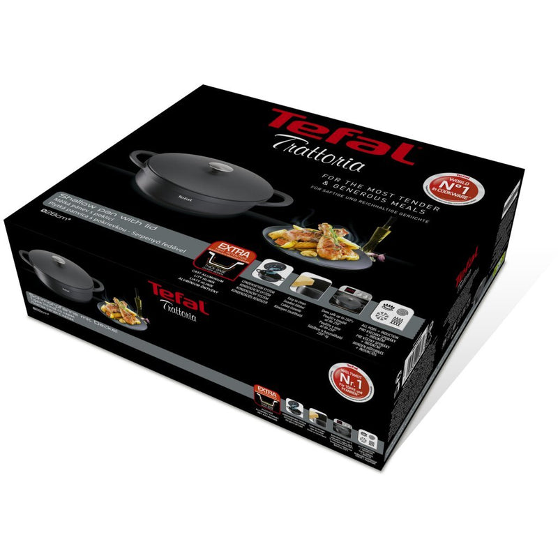 Afbeelding laden in galerijviewer, Tefal Kookgerei Tefal Trattoria Hapjespan 28 cm
