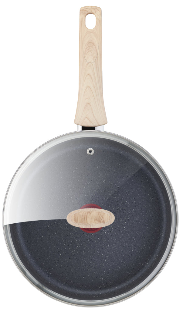 Afbeelding laden in galerijviewer, Tefal kookgerei tefal natural force hapjespan oslash; 24 cm met deksel
