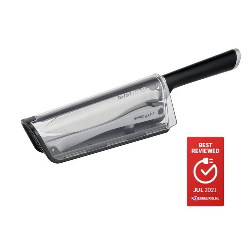 Afbeelding laden in galerijviewer, Tefal ever sharp k2569004 - koksmes - zelfslijpend - 20 cm - ergonomisch handvat
