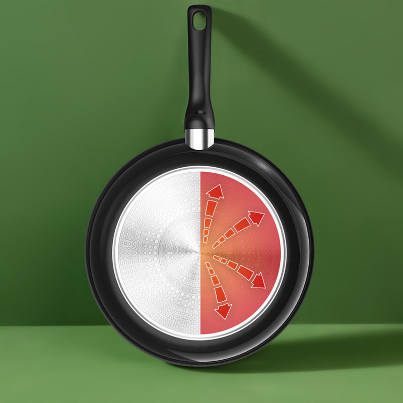 Afbeelding laden in galerijviewer, Tefal kookgerei tefal renew black koekenpan 28 cm zwart
