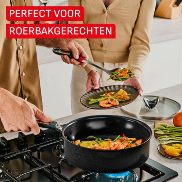 Tefal excellence ceramic hapjespan ø24cm + deksel