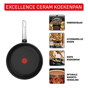 Tefal excellence ceramic koekenpan ã˜24cm