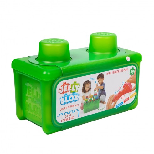 Afbeelding laden in galerijviewer, Goliath jelly blox storage box - constructiespeelgoed - zachte bouwblokken - pijnvrij spelen - vanaf 2 jaar - bpa vrij
