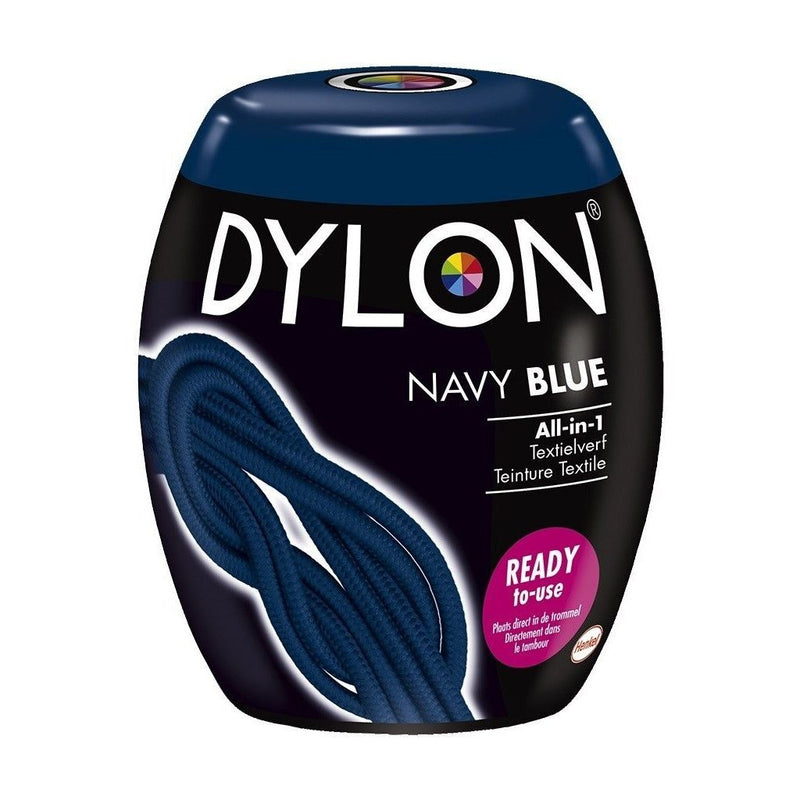 Afbeelding laden in galerijviewer, Basic dylon machinewas textielverf navy blue 350 gr
