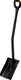 Fiskars 1066713 schep werkbreedte 274 mm d-greep