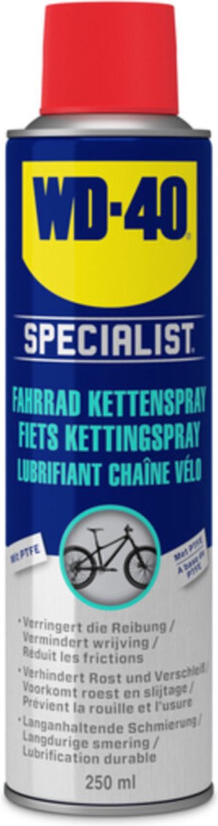 Afbeelding laden in galerijviewer, WD40 Specialist Fiets ketting spray 250ml
