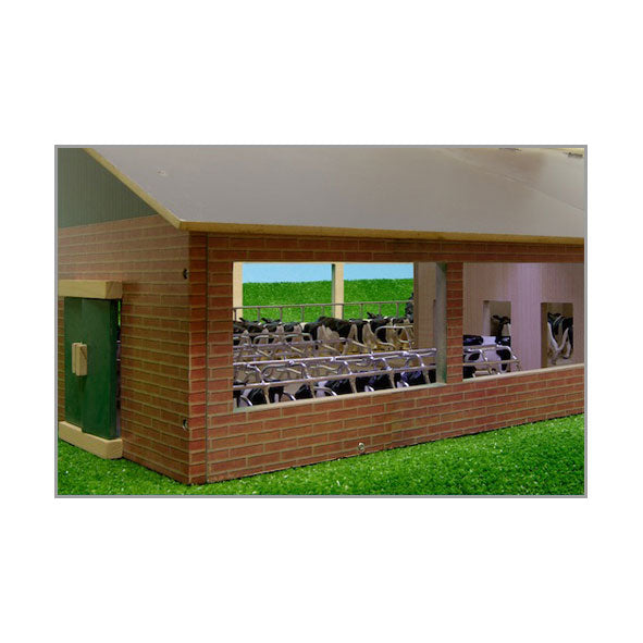 Afbeelding laden in galerijviewer, Kids globe ligboxenstal 1:32 75x60x27cm.
