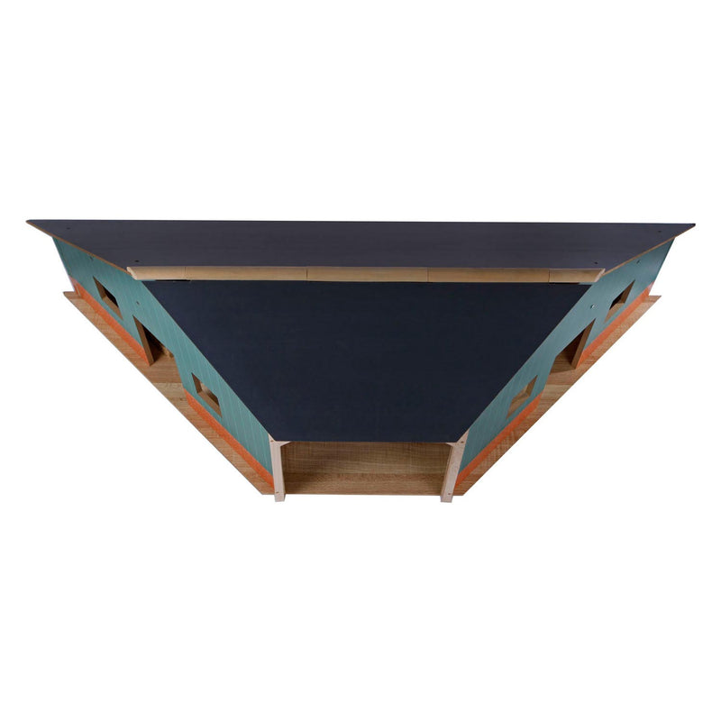 Afbeelding laden in galerijviewer, Kids Globe Globe Globe Loods Hoek Hout Voor 2 Tractoren 1:16
