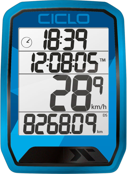 Ciclosport fietscomputer protos 213 bike computer protos 213 blue