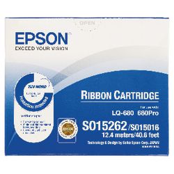 Inktlint epson s015016 nylon zwart