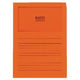 Sorteermap elco a4 oranje 100 stuks