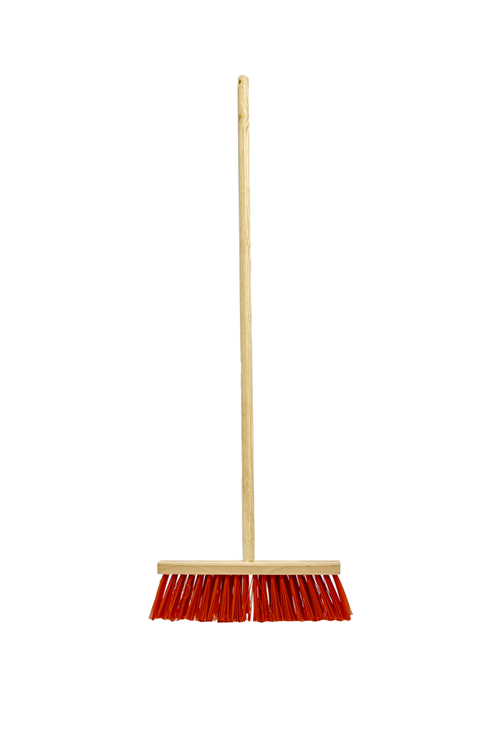 Afbeelding laden in galerijviewer, 1009154 - pvc bezem 40cm gesteeld | 3 stuks
