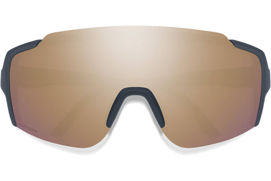 Smith Flywheel bril matte fr navy chrom rose gold mirror