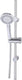 Differnz doucheset 5 standen â€“ metaal â€“ chroom