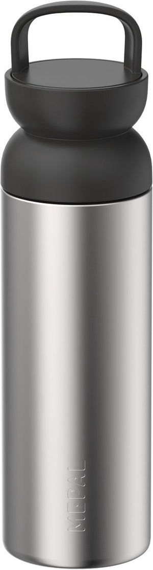 Mepal isoleer theebeker ellipse - 500 ml - houdt dranken 6 uur warm en 8 uur koud - isoleerfles - vaatwasmachinebestendig - nordic black