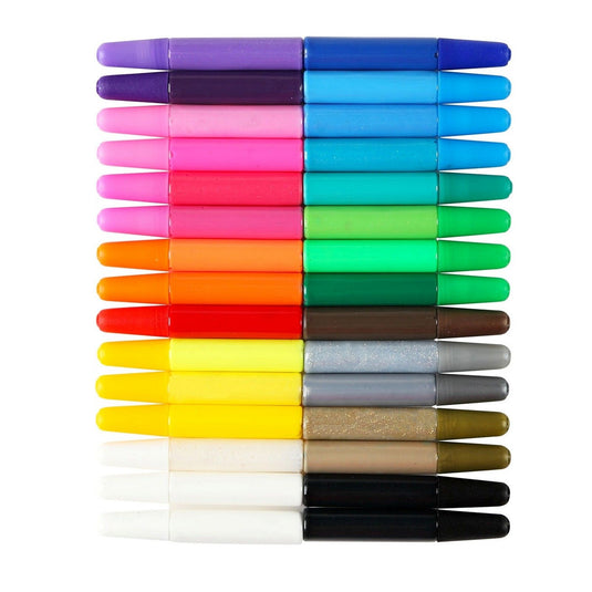 Tulip • 3d textielverf mini pennen 7ml 30st.