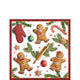 Ambiente servetten 25cm gingerbread cookies fsc mix