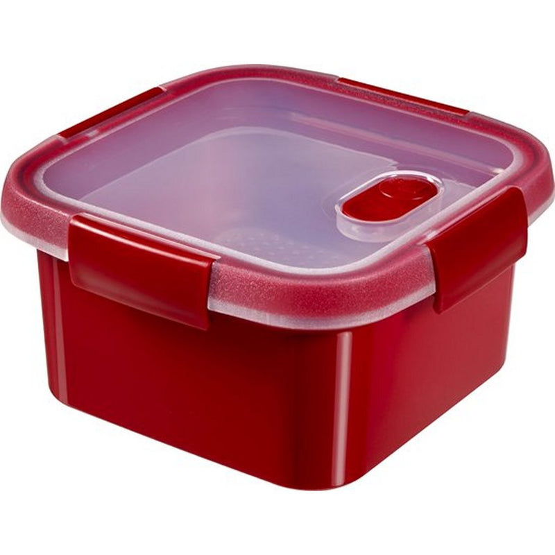 Afbeelding laden in galerijviewer, Curver microwave eco steamer stoomtray 1.1l rood
