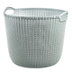 Curver opbergmand knit rond l 30 l mistblauw