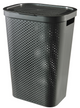 Curver infinity wasbox dots 60l - 100% recycled donkergrijs