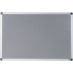 Prikbord bi-office aluminium 60x45cm grijs