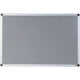 Prikbord bi-office aluminium 60x45cm grijs