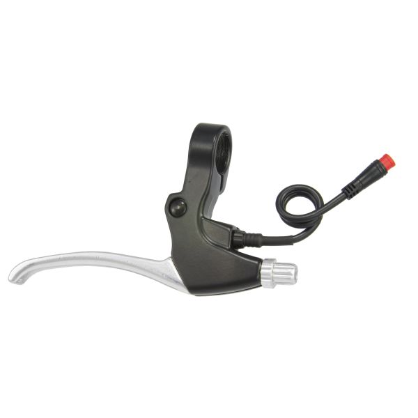 Afbeelding laden in galerijviewer, Saccon lebk74a5p05 remgreep set e-bike met remonderbreker zwart zilver
