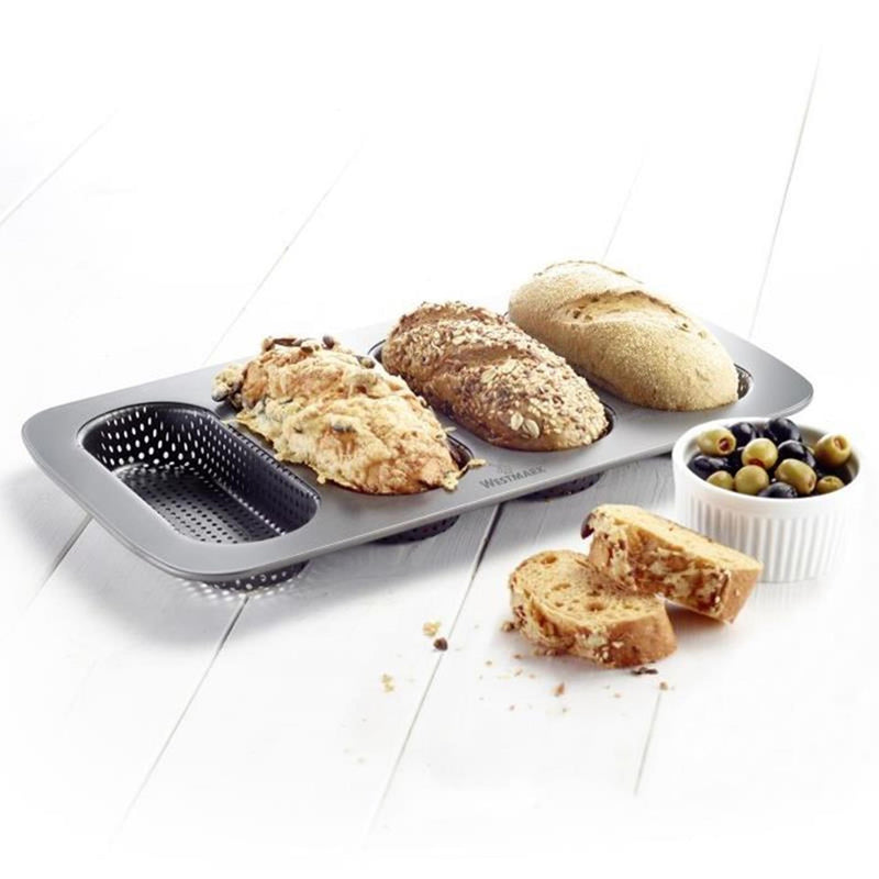 Afbeelding laden in galerijviewer, Westmark mini-baguetteplaat 34,6x21,5x3cm
