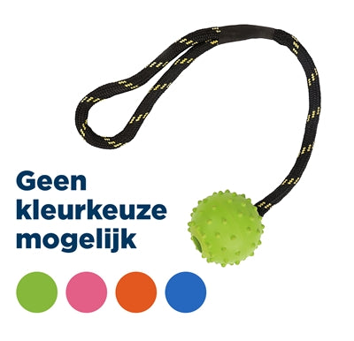 Afbeelding laden in galerijviewer, Happy pet tough toys floater rubber bal touw assorti
