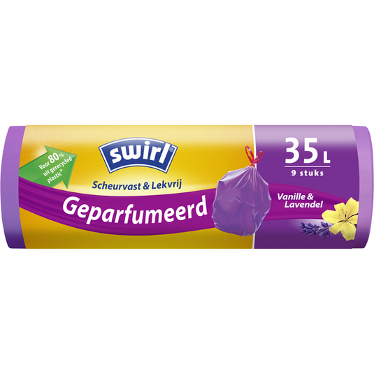Swirl? 1070768 - swirl pez vanille 35l 9st pedaalemmerzak vanille 35l | 12 stuks
