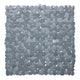 Wicotex douchemat antislip stones 53x53cm grijs