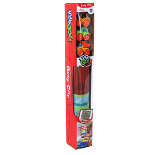 Afbeelding laden in galerijviewer, Kiddygo kiddy go speelmat met 3 auto's pre school | 6 stuks
