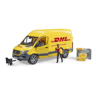 Afbeelding laden in galerijviewer, Bruder 2671 mb sprinter dhl met chauffeur

