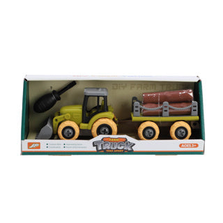 Afbeelding laden in galerijviewer, Overige merken tractor met aanhanger
