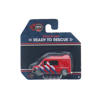 Rapid wheels diecast hulpdienstvoertuig 5 assorti | 10 stuks