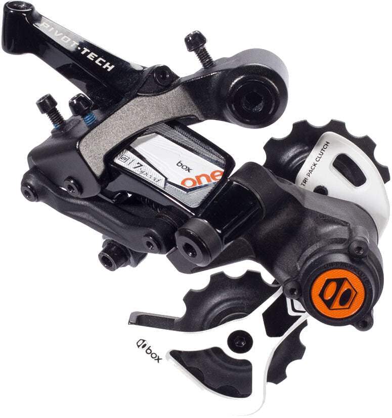 Afbeelding laden in galerijviewer, Box components Achterderailleur down-hill 7-speed One met korte kooi zwart
