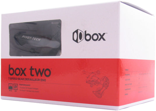 Box components Achterderailleur 7-speed Two met korte kooi zwart