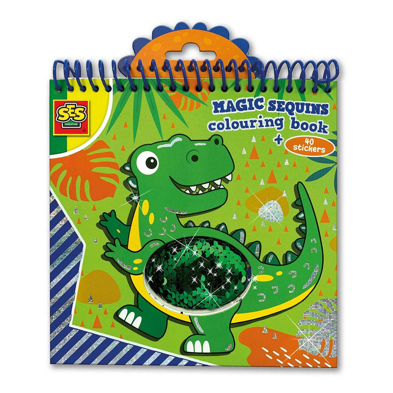 Afbeelding laden in galerijviewer, Ses magische pailletten kleurboek
