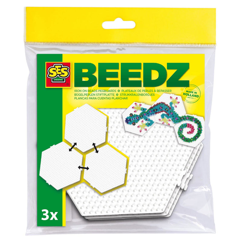 Afbeelding laden in galerijviewer, Ses zeshoek koppelbaar legbord, 3st.
