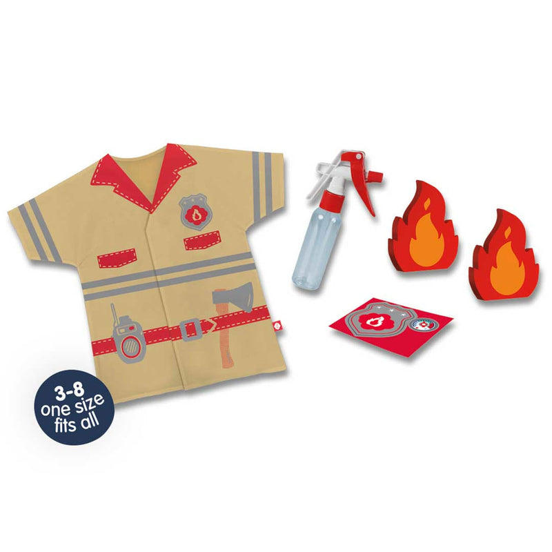 Afbeelding laden in galerijviewer, SES Petit Pretenders Verkleedkledingset Brandweer
