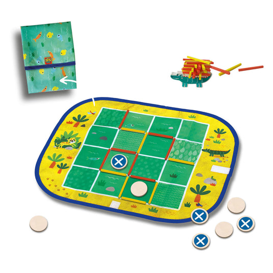 Ses wrap en go reisspellen, 3in1