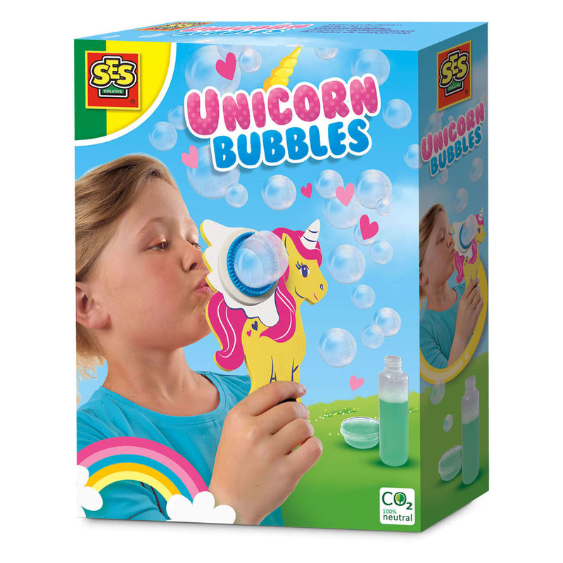 Afbeelding laden in galerijviewer, Ses unicorn bubbles bellenblaas
