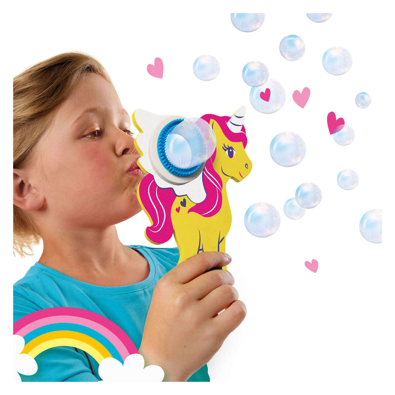 Afbeelding laden in galerijviewer, Ses unicorn bubbles bellenblaas
