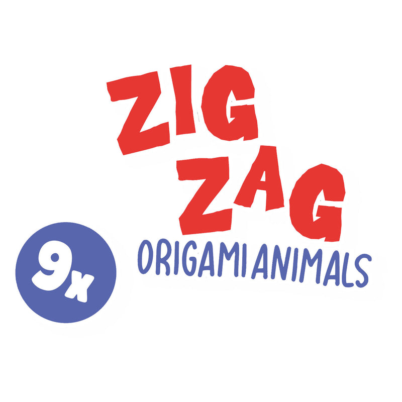 Afbeelding laden in galerijviewer, Ses creative ses zig zag origami dieren
