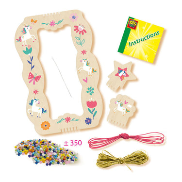Ses creative - hobby pink - glaskralen armbanden - knutselen meisjes - armbandjes maken - vanaf 6 jaar