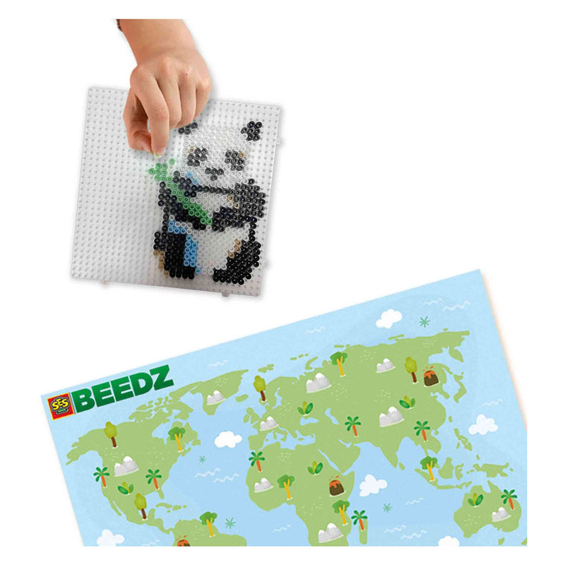 Afbeelding laden in galerijviewer, Ses creative ses strijkkralen - wereld dieren
