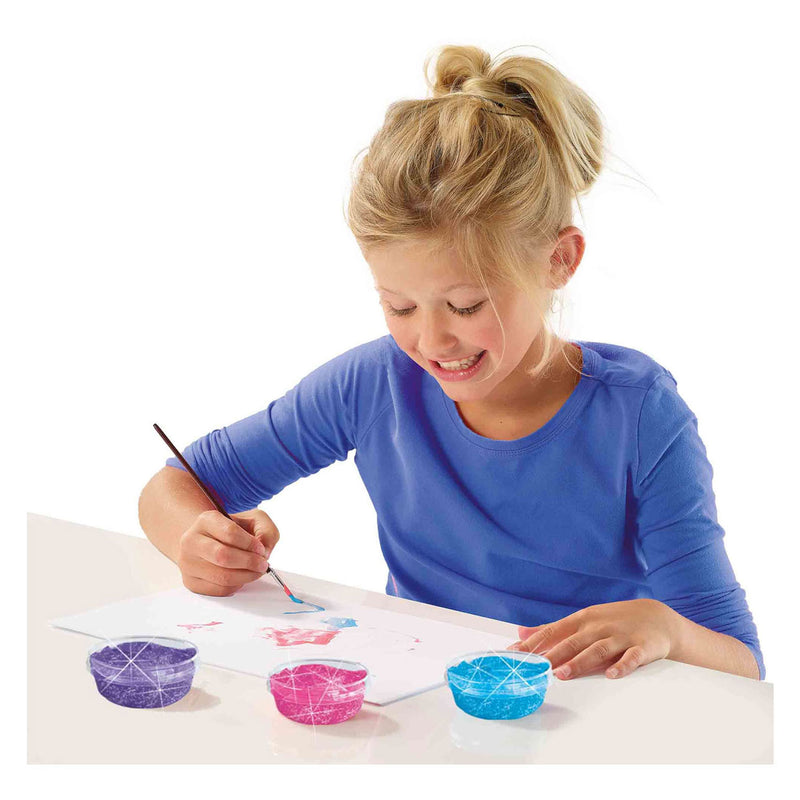 Afbeelding laden in galerijviewer, Ses plakkaatverf glitter (6x45ml)
