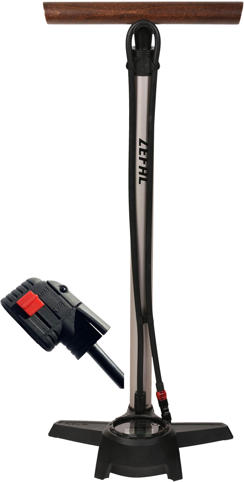 Afbeelding laden in galerijviewer, Zéfal vloerpomp profil max fp65 floor pump profil max fp65 silver
